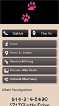 Mobile Screenshot of pawcassopetstudio.com